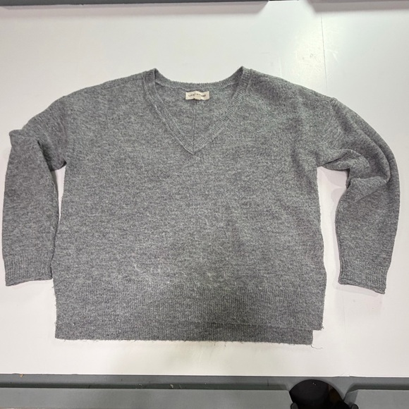 Lucky Brand Sweaters - Lucky Brand Gray V-Neck Sweater
